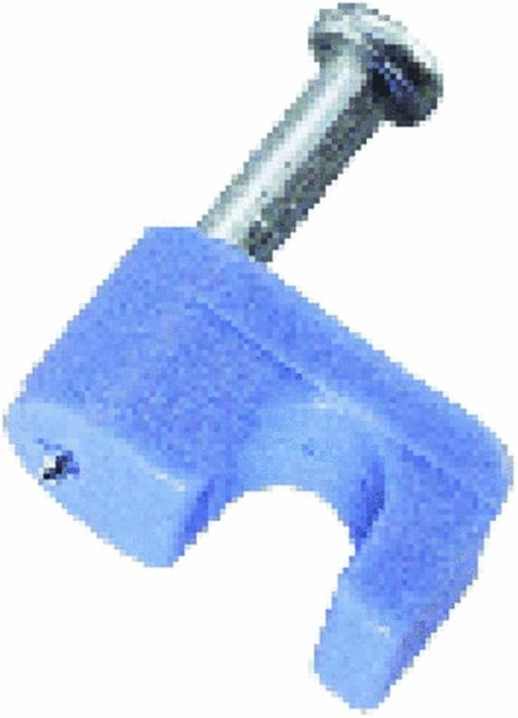 Gardner Bender PTP-25T CAT 5 Single Nail Cable Staple, Blue, 25-Pack