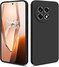 HSP Hülle für OnePlus 13R [Staubabweisend] Handyhülle | Premium TPU Silikon Case Schutzhülle | Kratzfest Stoßfest Fallschutz | Kameraschutz Displayschutz | Passgenau Dünn Matt | Schwarz
