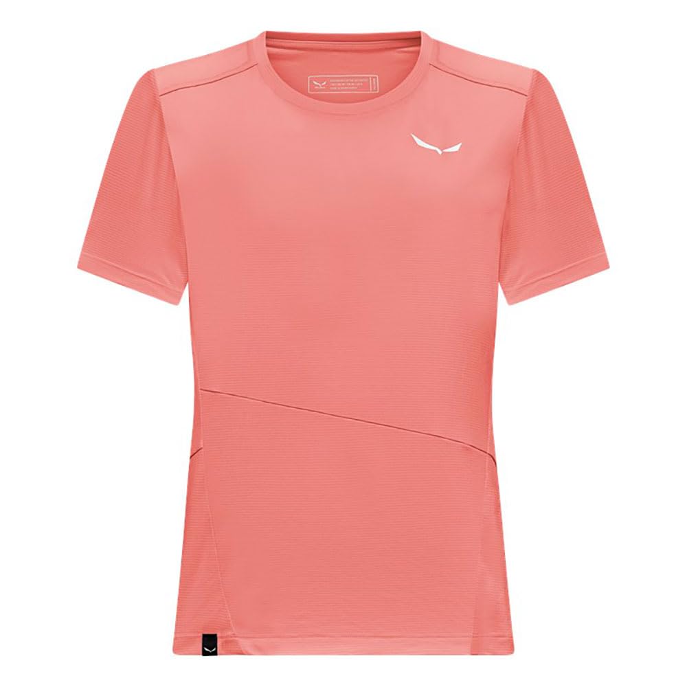 Salewa PUEZ Sporty Dry W T-shirt, 2XL, różowy (Desert Pink)