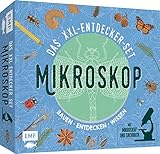 Das XXL-Entdecker-Set – Mikroskop: Mit Mikroskop, Linsen und Objektträgern + Sachbuch mit faszinierenden Experimenten: Baue dein eigenes Mikroskop und ... Mikrochips, Pollen, Pixel und vieles mehr - Tom Jackson Übersetzer: Martina Wiese 