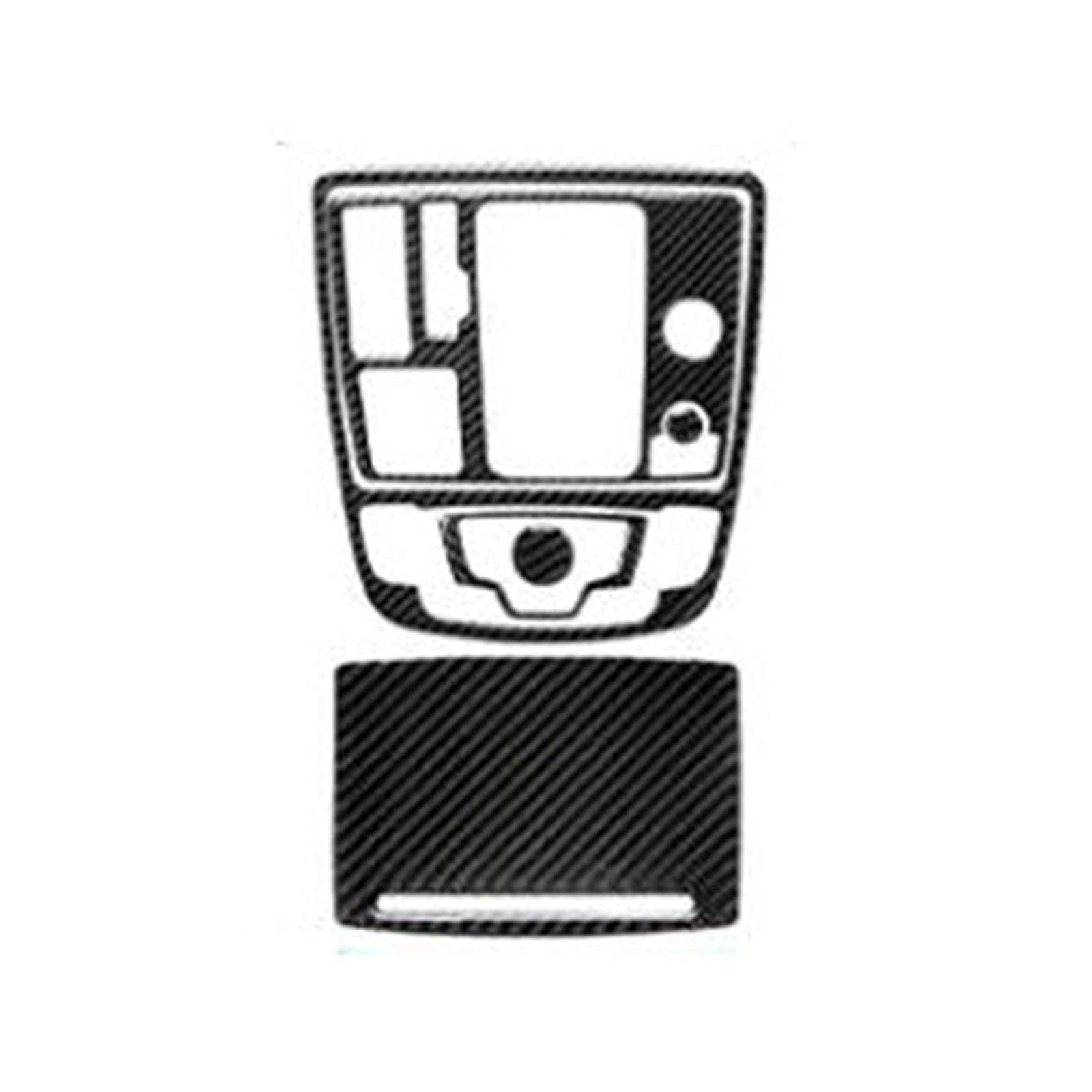 Cpxctzfzub G For Audi A6 A7 Car Interior Accessories Mouldin Stickers Central Control Ear Shift Panel Trim Cover Decals Car Interior Mouldings