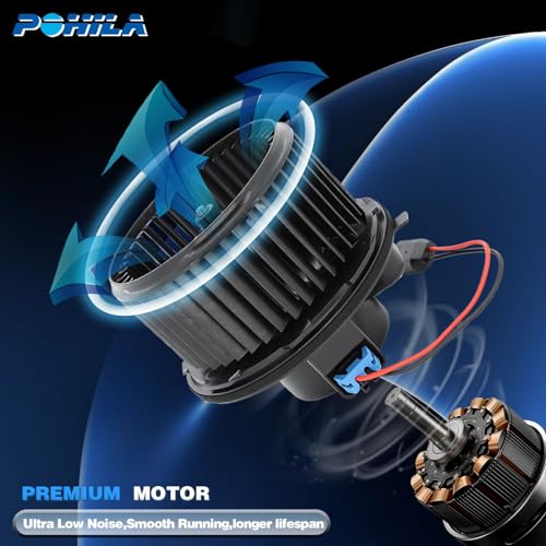 Image of HVAC A /C Blower Motor with Fan Cage Replacement for 1999 2000 2001 2002 2003 2004 2005 2006-2014 Chevy Tahoe Silverado Avalanche Suburban,GMC Sierra Yukon 1500, Cadillac Escalade 700089