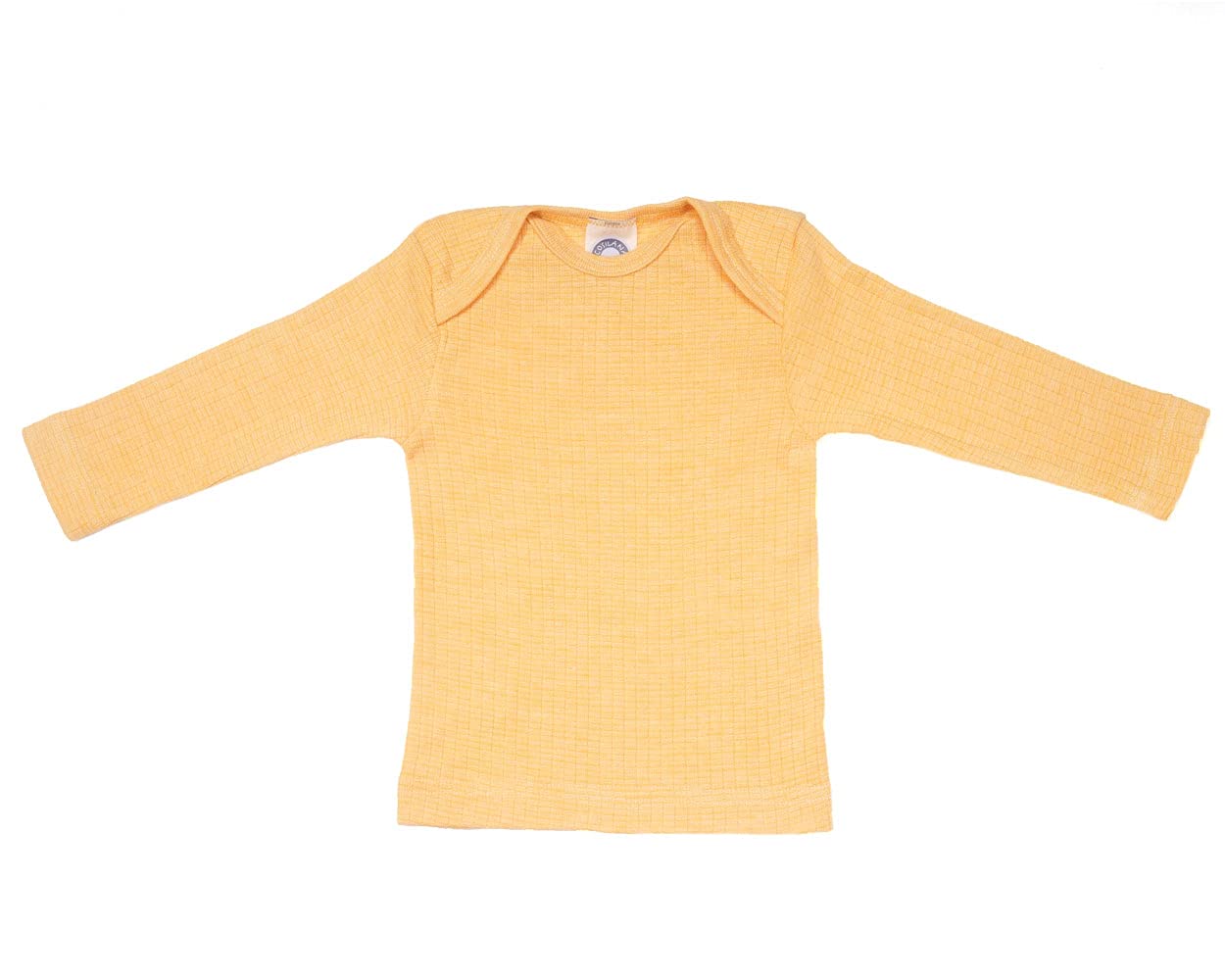 Cosilana Chemise à enfiler à manches longues pour bébé 45 % coton biologique 35 % laine