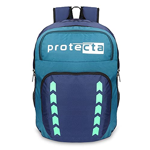 Protecta Bolt 30 L Backpack for Laptops Up to 15.6 Inch - Navy & Green