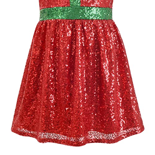 Sunny Fashion Flower Girl Dress Lace Sequin Flare Pink Wedding Party Size 5-124