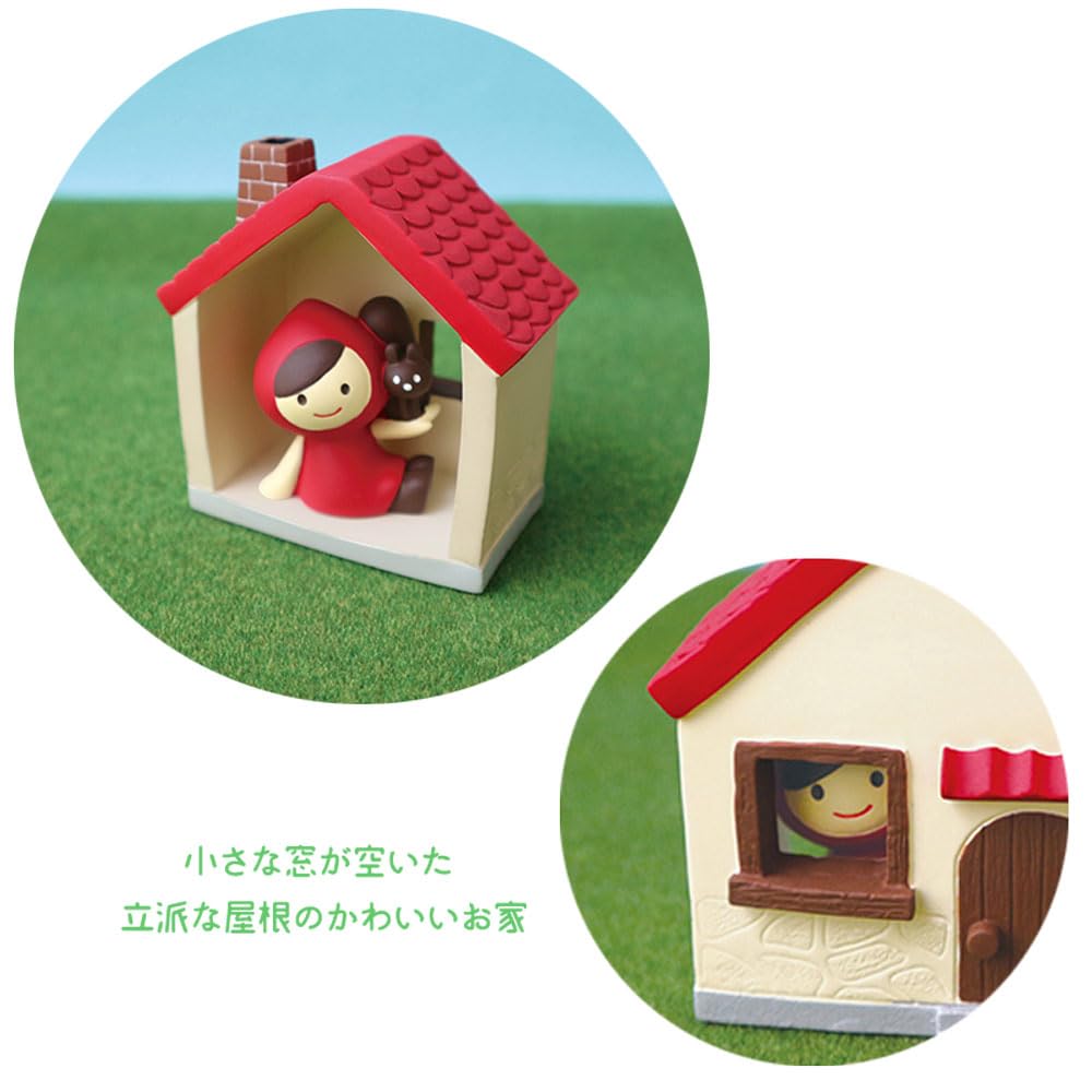 置物 Amazon.co.jp: デコレコーポレーション Otogicco 赤い屋根のお家