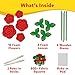 Skillmatics Poke-in Art - Rose Bouquet, Mess-Free Fun for Kids, DIY Wood Craft Kits, Creative Activity, Gifts for Girls & Boys Ages 4, 5, 6, 7, 8, 9, 10, 11, 12