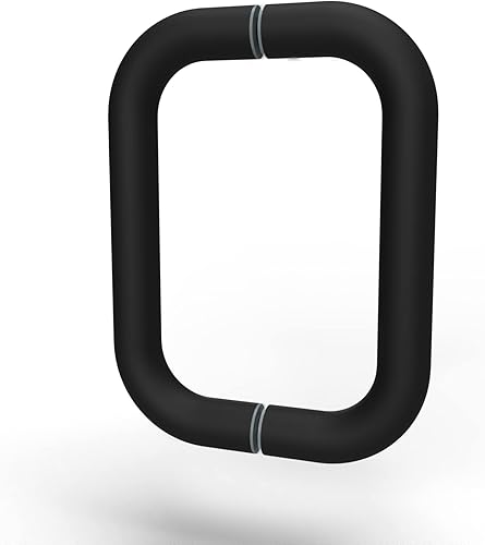Miniatura 4 de CKB Manija de puerta de ducha de 6 pulgadas tirador de puerta de ducha de vuelta a atrás compatible con vidrio de 14 a 12 pulgadas de grosor para