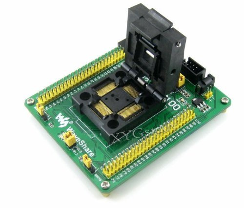 STM32-QFP100 STM32 STM32F(F1 F2 F4) QFP100 LQFP100 0.5mm Pitch Program Programmer Programming JTAG SWD Port Yamaichi IC Test & Burn-in IC51-1004-809 Socket Board Adapter @XYG