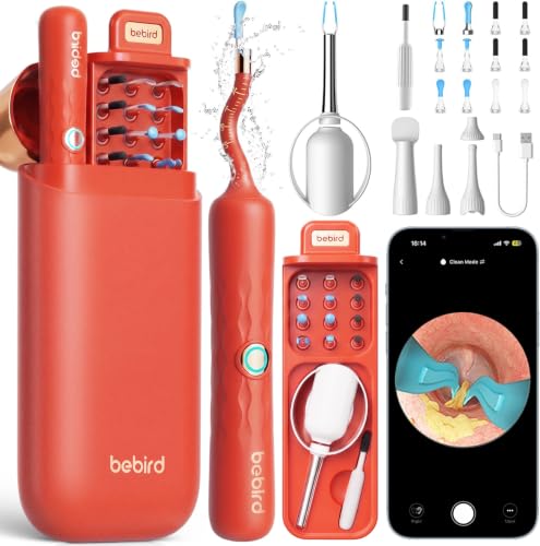 Image of Bebird D39R Ear Wax Removal:Ear Camera with Storage Case &Painless Tweezers