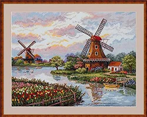 Peinture au diamant 5D kit moulin pour évacuer le stress du quotidien