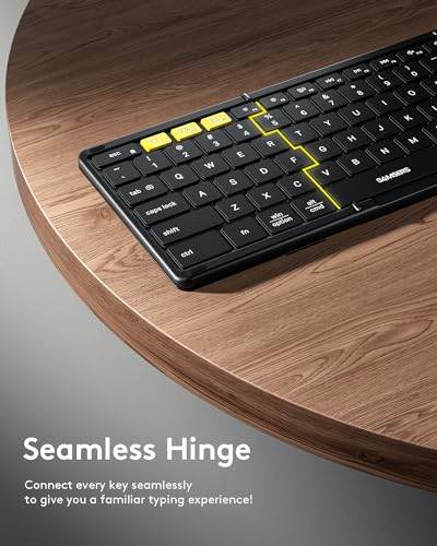 Samsers Foldable Bluetooth Keyboard with Touchpad KT06X の商品画像 5