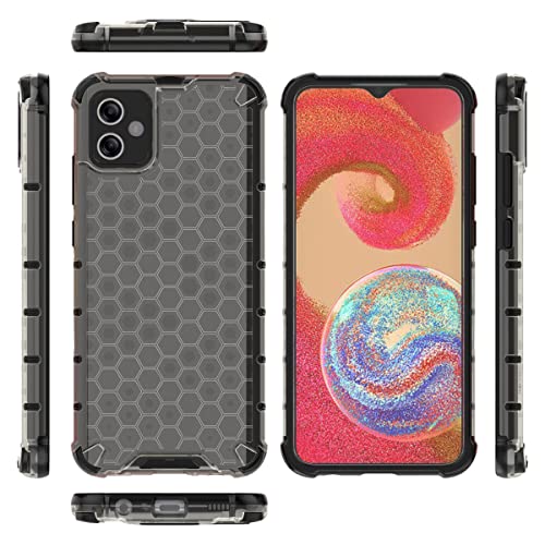 Image of Glasgow Back Case Cover Designed for [ Samsung Galaxy F04 / M04 / A04e ] - Black