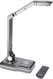 celexon Visualiseur de Documents DK800 | Plug & Play Full HD avec 8MP, Zoom 10x, Reconnaissance de texte OCR | Présentations interactives via HDMI/USB/VGA | Idéal pour école, bureau & vidéoconférences