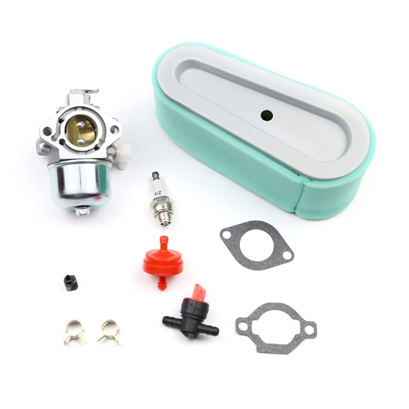 Para Motores Cortacésped 699831 Carburador Repuesto Carburador Tractor Con Kit Juntas Bujía Filtro Aire HETEVSCCK