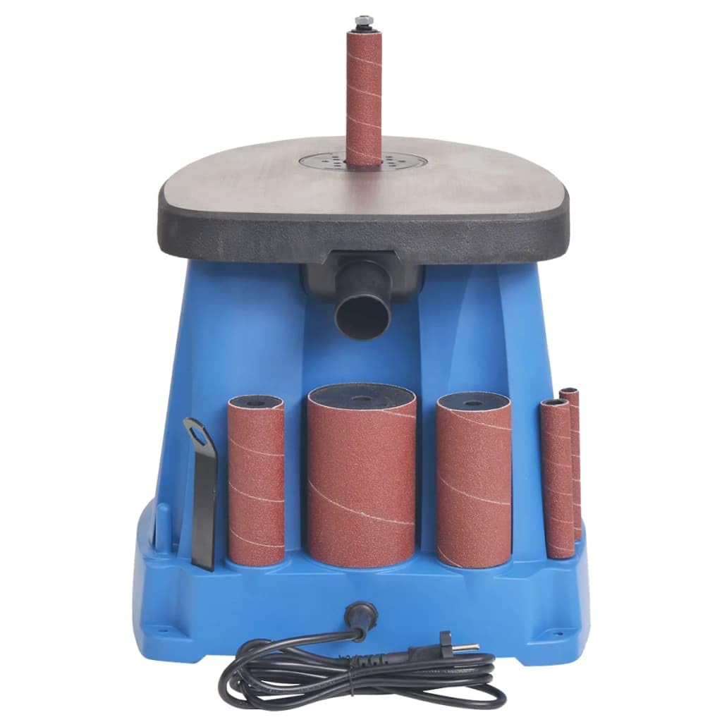 vidaXL Levigatrice a Mandrino Oscillante 450 W Blu Lucidatrice Sabbiatrice