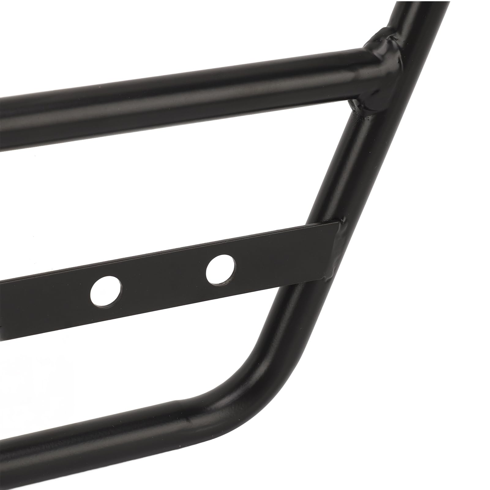Supporto per borsa da sella per portapacchi laterale per moto compatibile con CB1100 EX CB1100 RS dal 2017 al 2023 Sinistra 12 mm Ferro anodizzato duro nero (Destra HC593 BBZJ)