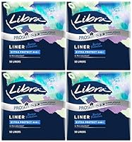 Libra ProSkin Extra Protect 50 Liners (Bulk Pack of 4)