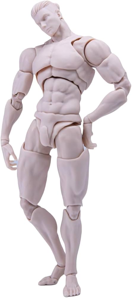 1/12 Romankey x COWL 超可動男性素体 (ホワイト) Amazon.co.jp: 「AC」 Romankey X COWL 1/12 超可動 壮健 男性