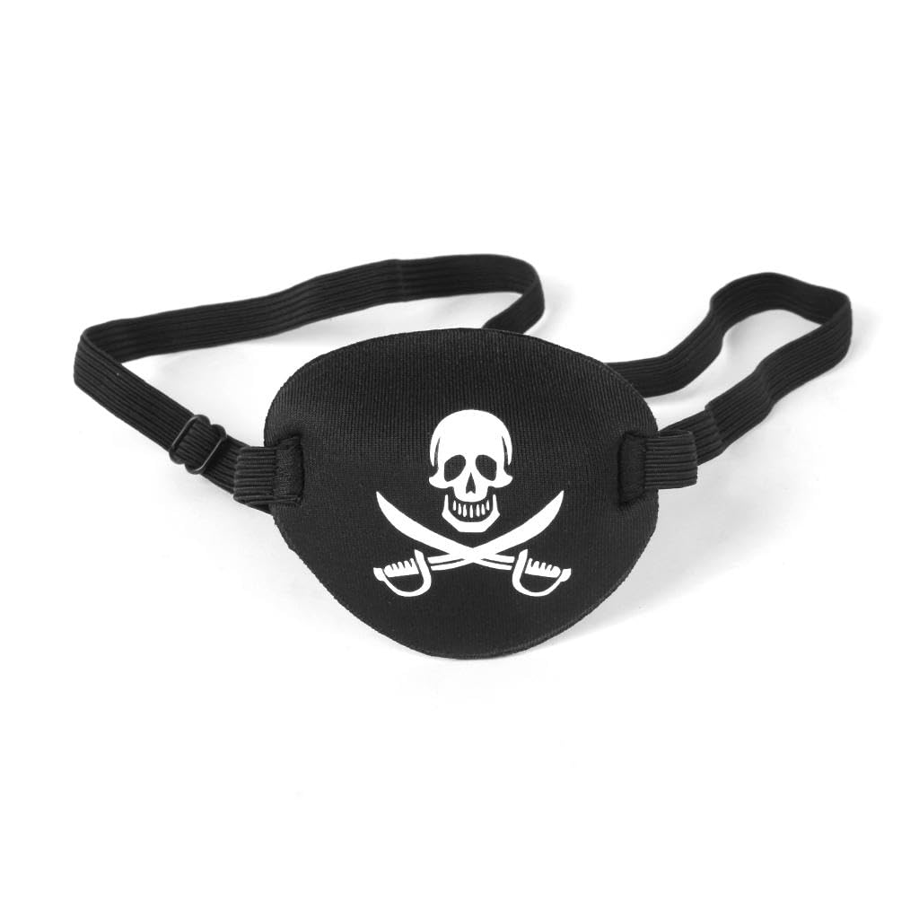 ECOMISTIQ® Child Kids Pirate Skull Crossbone Eye Patch Mask Eyeshade for Lazy Eye| Sleep Masks| Sleeping Aids | Health Care |Health & Beauty-image-35