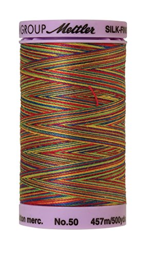Hilo de Algodón Satinado Mettler Variegado 500 yd miniatura 1