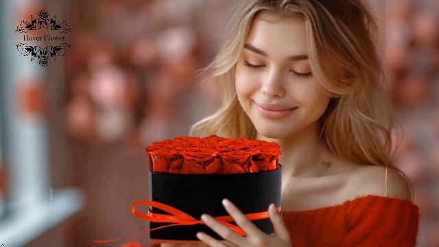 Amazon.com: Hover Flower 27 Forever Preserved Flowers in a Box