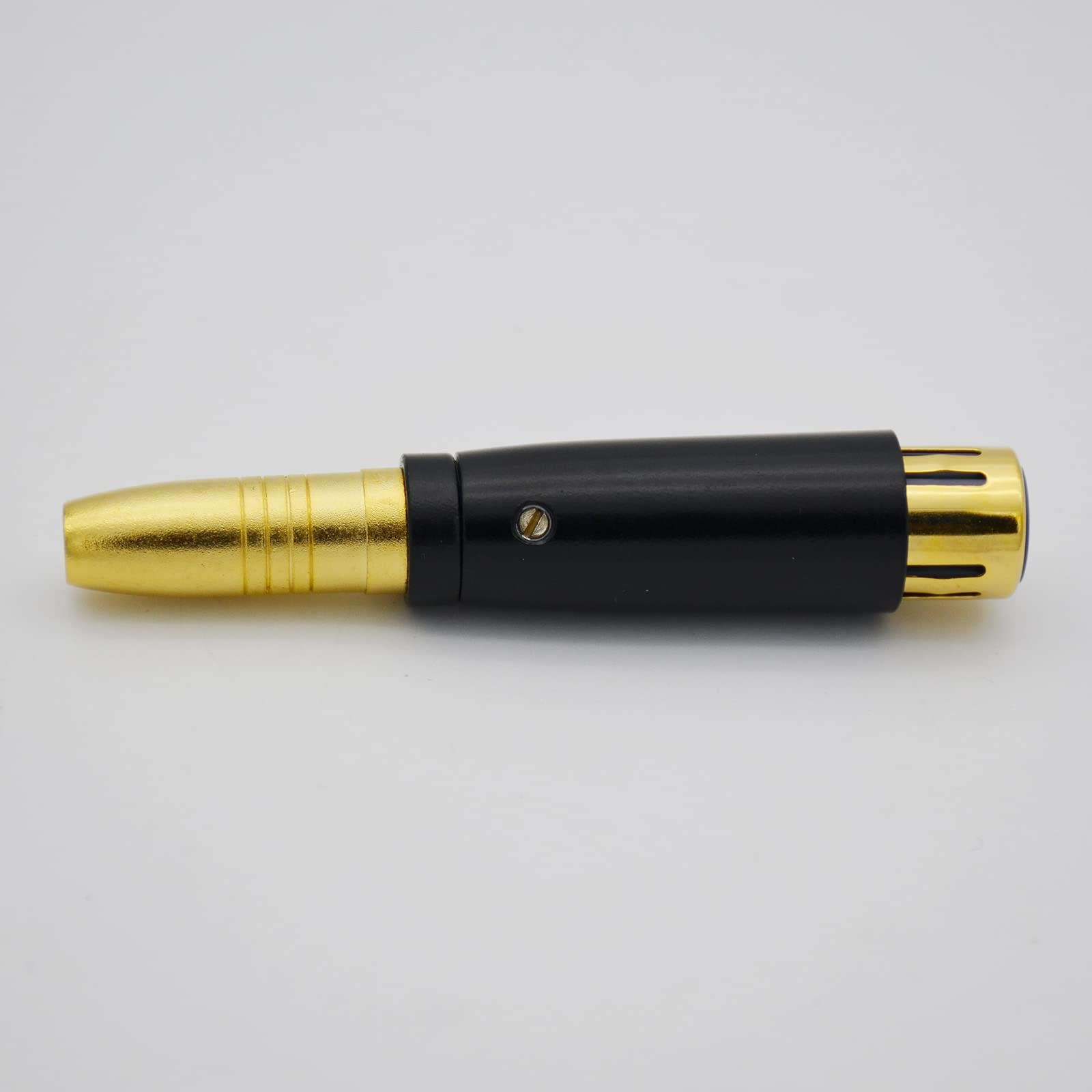 Adattatore audio XLR femmina a TRS femmina da 6,35 mm, placcato oro XLR a 3 pin a presa da 6,35 mm, connettore audio bilanciato per microfono DJ, confezione da 2, nero