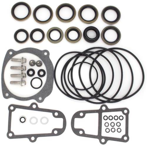 Image of 5006373 Marine Gearcase Lower Unit Seal Kit for Johnson Evinrude 85-300 HP & E-Tec 75-250 HP Outboard Boat Motors replaces 439141 5000411 Sierra 18-2623 18-8384