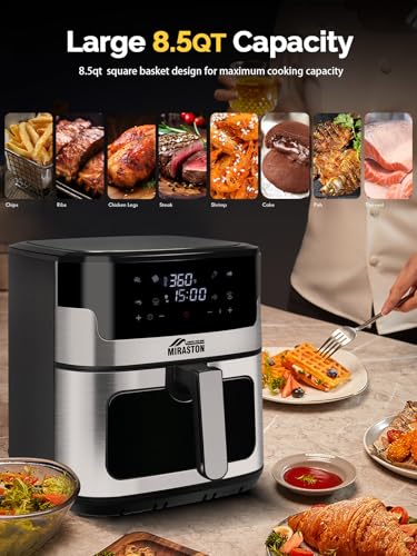 MIRASTON 8.5QT Air Fryer MS-1806-BLT の商品画像 4