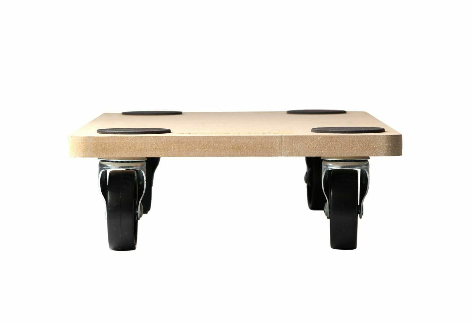SCHEPERS (6 Stück) SWV 400031 Rollbrett Transportrolle Möbelroller Roller | MDF, PP | max. 200kg | 58 x 30 x 12 cm