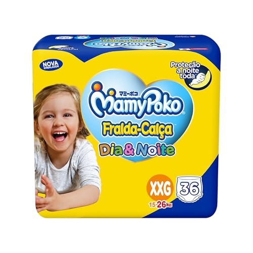 MamyPoko Fralda-Calça Dia&Noite Xxg 36 Unidades MamyPoko Fralda-Calça Dia&Noite Xxg 36 Unidades