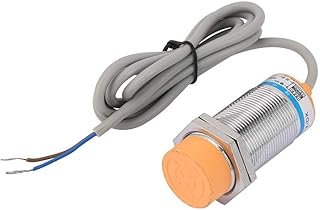 Inductive Proximity Sensor, 15mm Distance 2-Wires NC Normally Close Inductive Proximity Approach Sensor Switch Detector LJ30A3-15-Z/DX Nickel Plated Brass Magnetic Proximity Sensor DC 12-24V