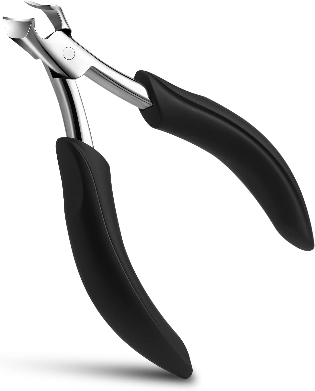 Nail Clippers - Head Cutter Toenail Clippers for Thick Strong Toenails Nail Scissors Made of Stainless Steel for Ingrown Toenails and Fingernails, Soft Handle