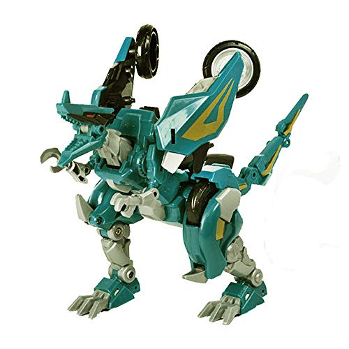 moonio Corythosaurus T-rex Dinosaurs Age Motobots Jurassic Transformer Robot Toy (Corythosaurus Motobots)