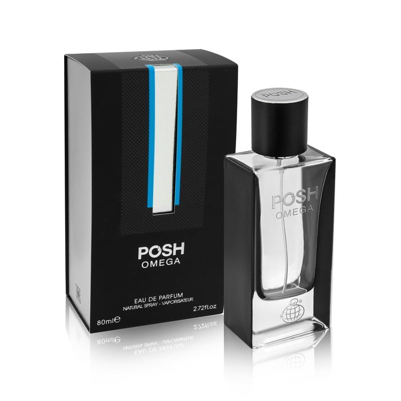 Fragrance World – Posh Omega Edp 80ml Unisex perfume | Aromatic Signature Note Perfumes For Men & Women Exclusive I Luxury Niche Perfume Made in UAE