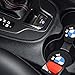 AOOOOP Car Interior Accessories for BMW Cup Holder Insert Coaster - Silicone Anti Slip Cup Mat For BMW X1 X2 X3 X4 X5 X6 X7 Z4 M i3 i8 2 3 4 5 6 7 8 Vehicles (Set of 2, 2.75