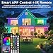 CETELUMA 400Ft Permanent Outdoor Lights for House Waterproof, IP67 LED Eave Lights with App/Remote Control, Outdoor Permanent led Lighting for House Roof Decor,Christmas,Party,All Holiday and Daily