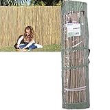 ✔️ El Cañizo Natural Entero es usado desde la antigüedad por ser un material longevo y resistente. Fabricado con varillas de bambú natural, que aportan resistencia y durabilidad.