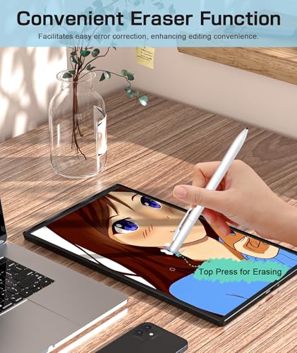 Lápiz para Remarkable 2 compatible con tecnología EMR y punta de repuesto 5