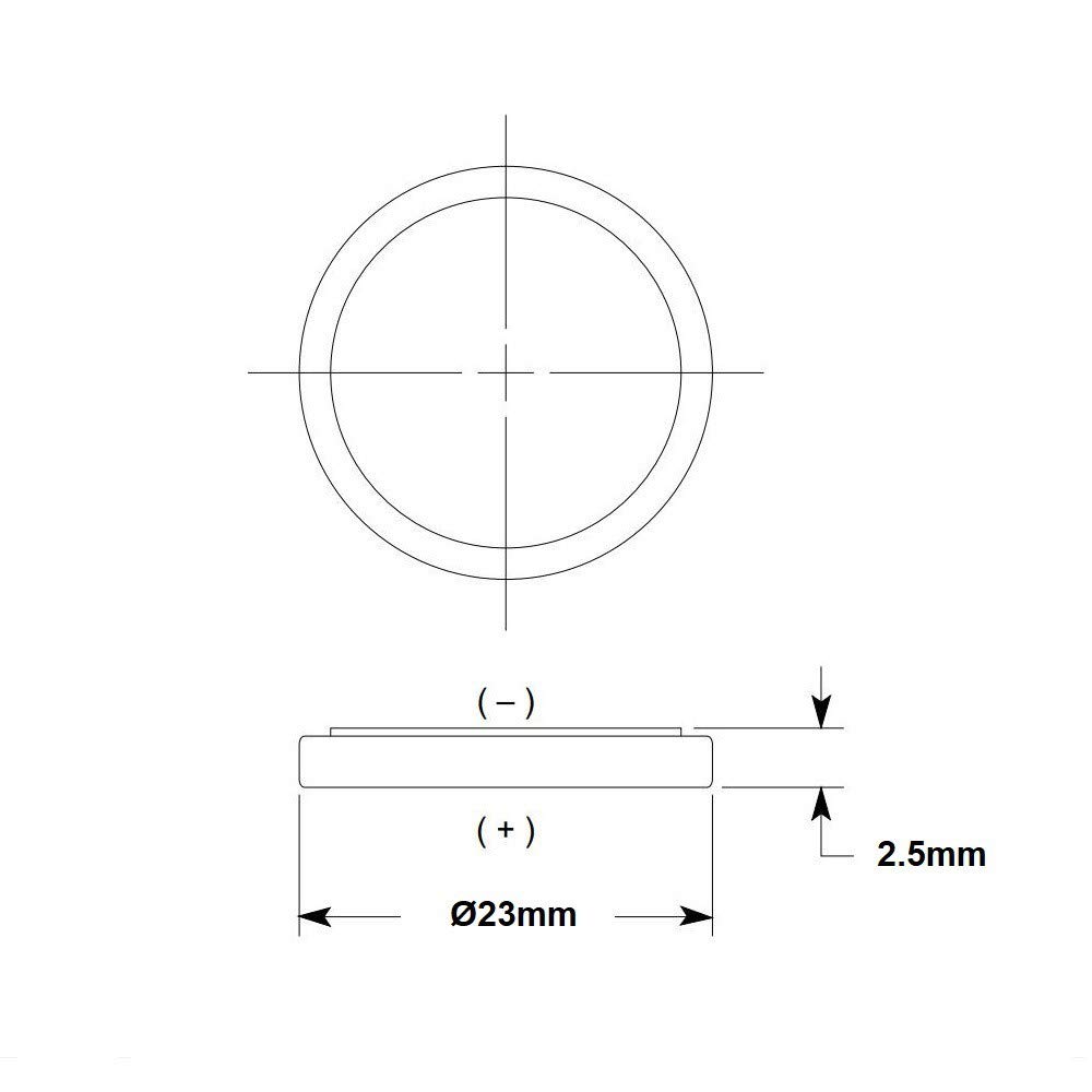 Cr Coin Cell Pinout Specifications Equivalents Datasheet My XXX Hot Girl