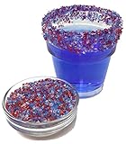 Snowy River Americas Cocktail Sugar - Kosher All Natural Red, White, and Blue Cocktail Rimmer and Coffee Rimmer (Americas, 1lb Bag)