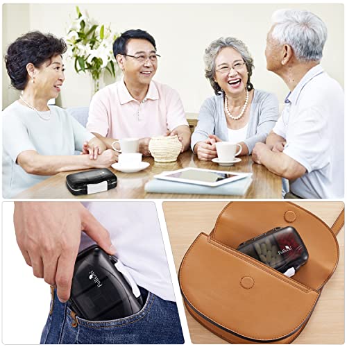 Image of Fullicon Moistureproof Airtight Pill Organizer, Portable, 7 Compartment