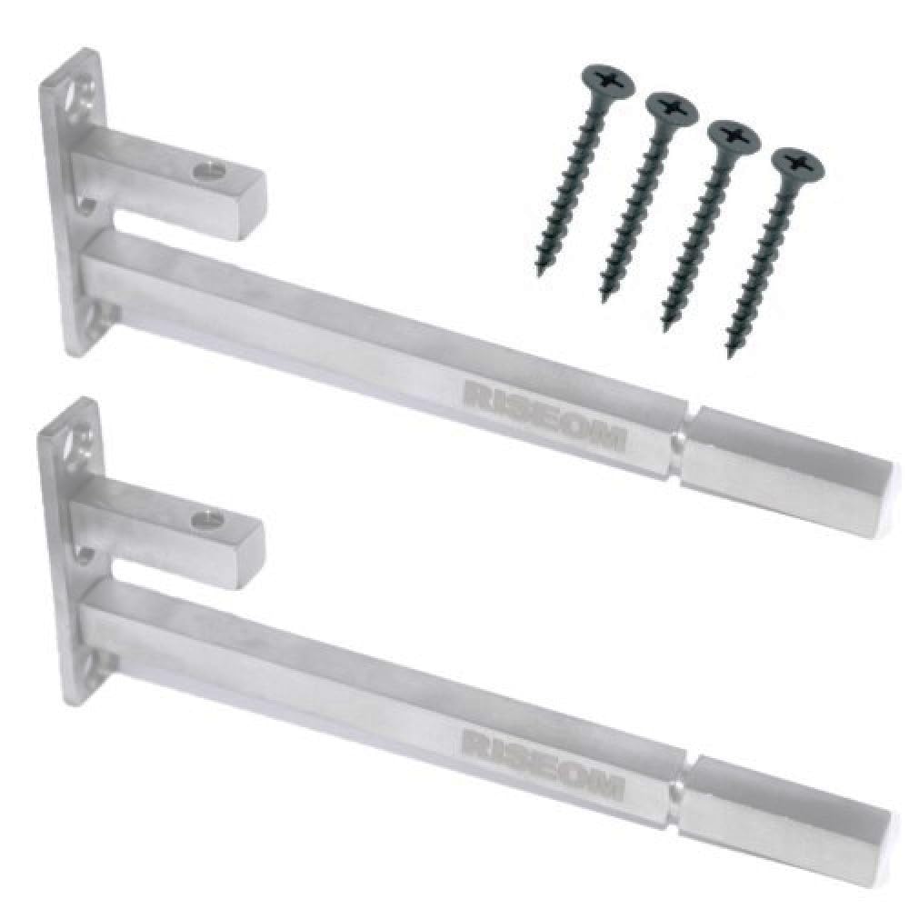 Heavy Duty Shelf Brackets - Holds 6-12mm Glass -2