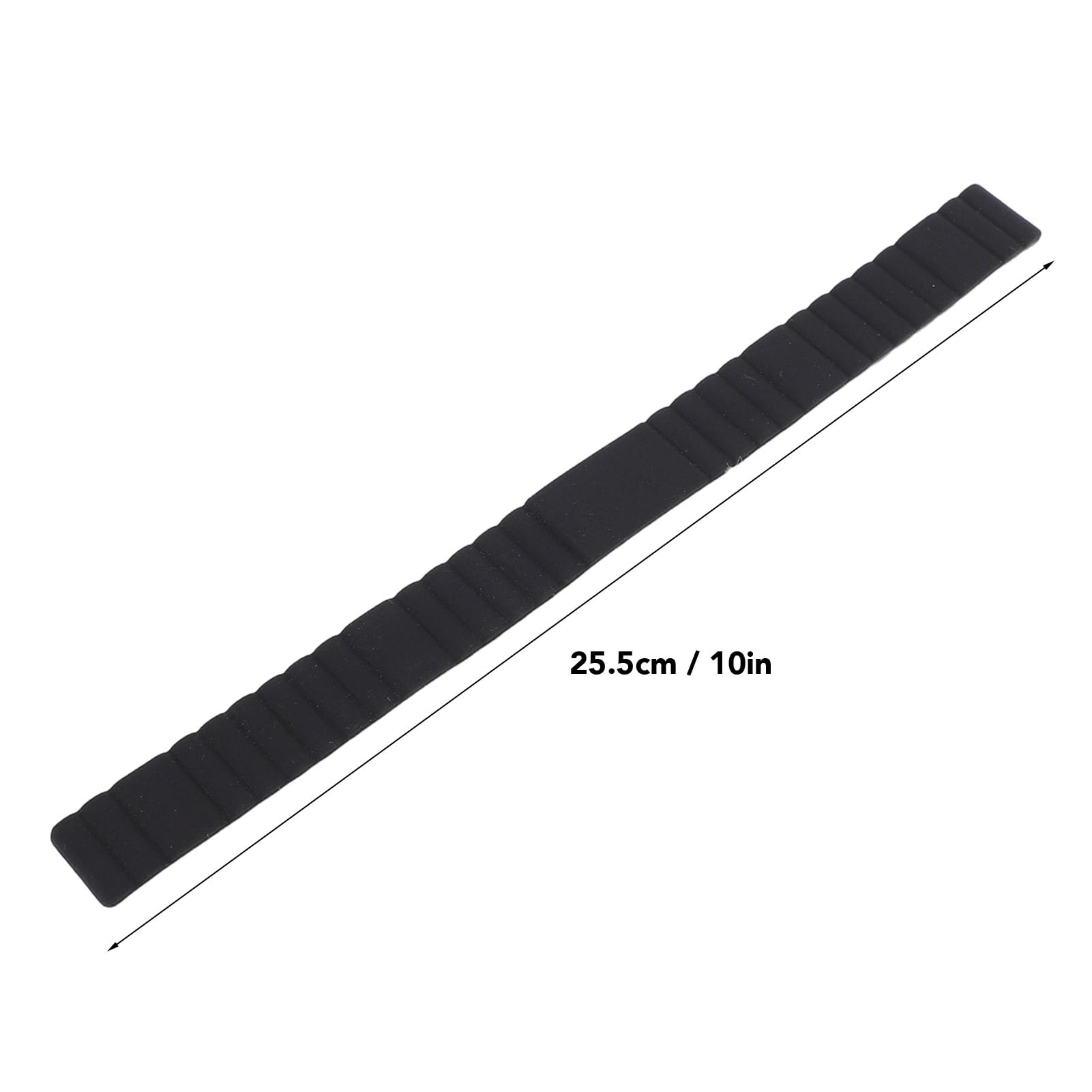 Keenso Bracelet Magnétique Bracelet en Silicone avec 24 Aimants et Puce à 12 Cœurs Fermeture Magnétique à une Main Doux Antidérapant Ajustement pour le Sport Cyclisme Fitness Hommes Femmes