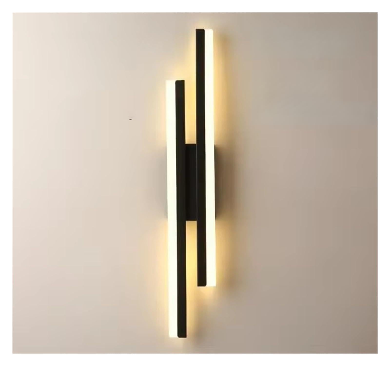 SXSCARKX Modern LEDWall Lamp Wall Sconces Copper Line Pipe Acrylic Lampshade Indoor Lighting