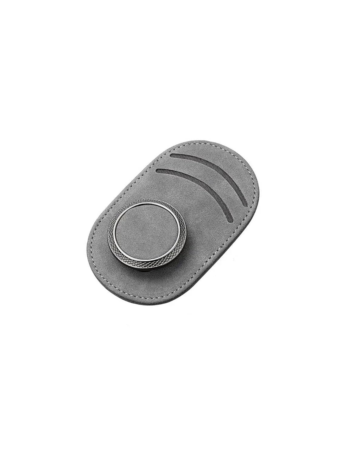Fixation pour pare-soleil de voiture et étui rigide pour lunettes de vue