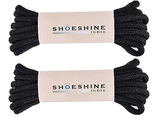 Image of SHOESHINE Round Shoelace Boot Laces Hiking Trekking Shoe Laces