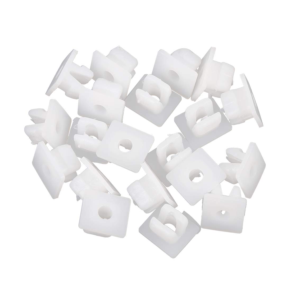 Amazon.co.jp: uxcell プラスチック リベット ホワイト バンパー