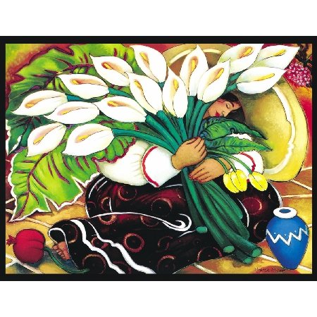 Sunsout Puzzle da 1000 pezzi, vaso blu e melograno