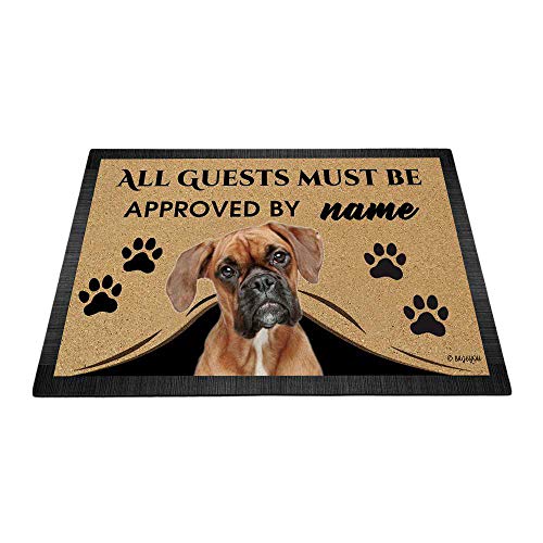 boxer dog doormat